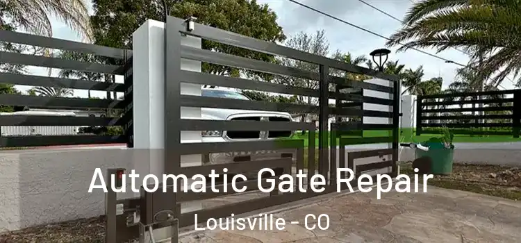  Automatic Gate Repair Louisville - CO