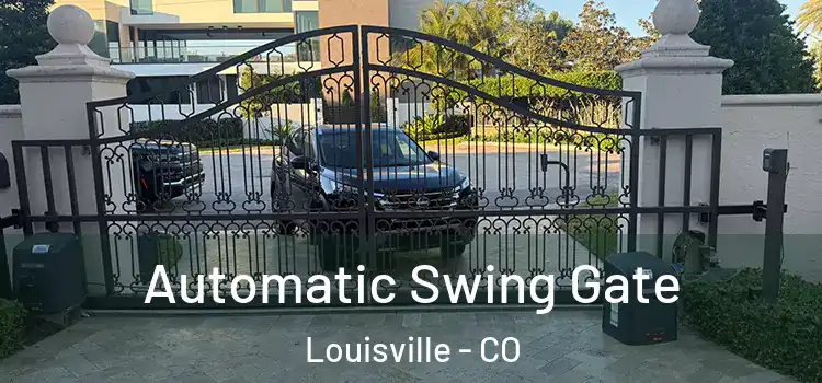  Automatic Swing Gate Louisville - CO