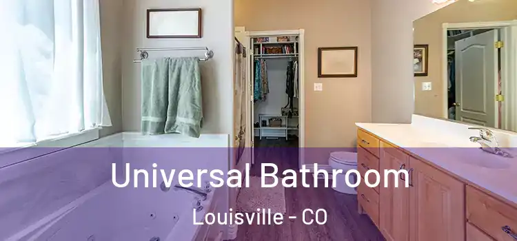  Universal Bathroom Louisville - CO